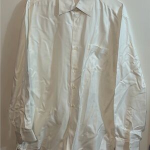 Ermenegildo Zegna Elegant White Dress Shirt